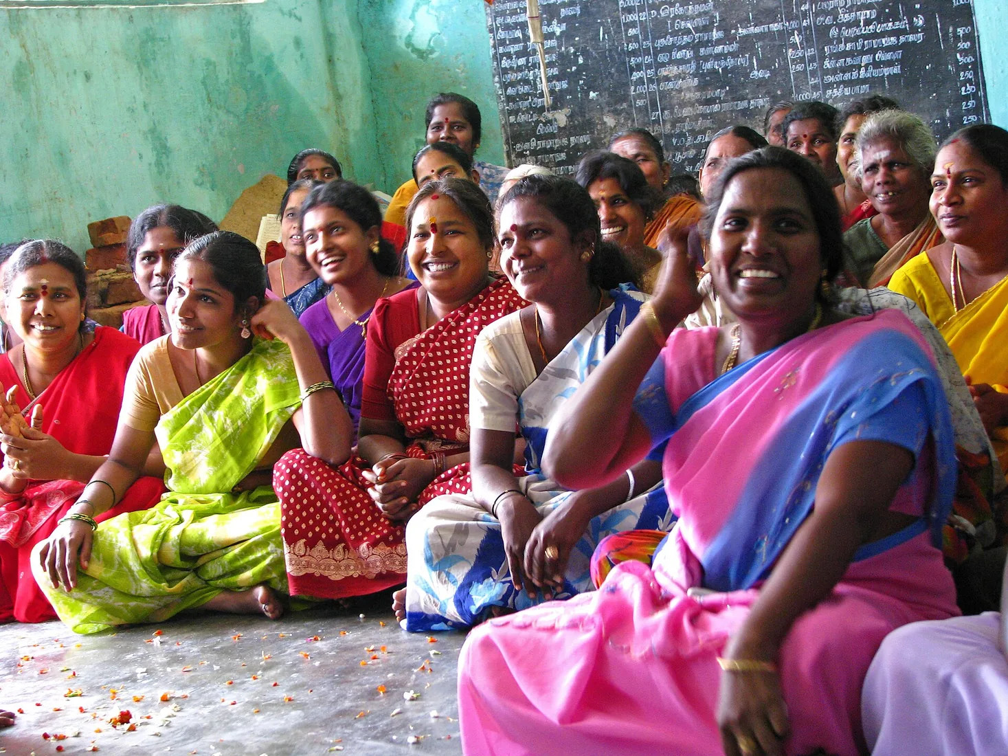 Rural women self-help group members