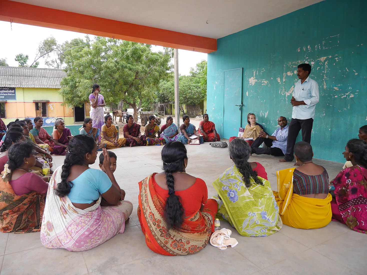 Community development program photo in Andhra Pradesh