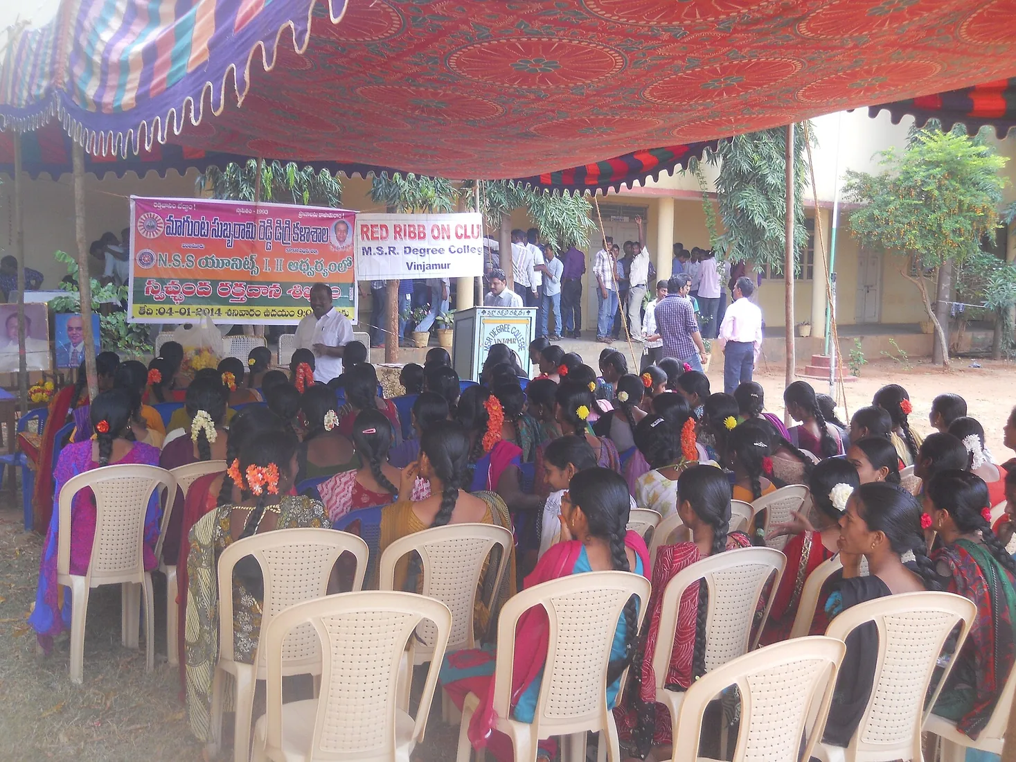 Healthcare outreach activity in Andhra Pradesh